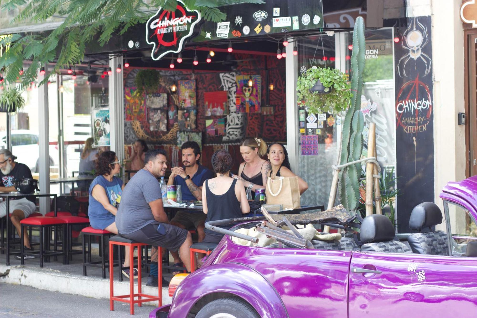 Chingon Anarchy Hotel & Roof Playa del Carmen Exteriör bild