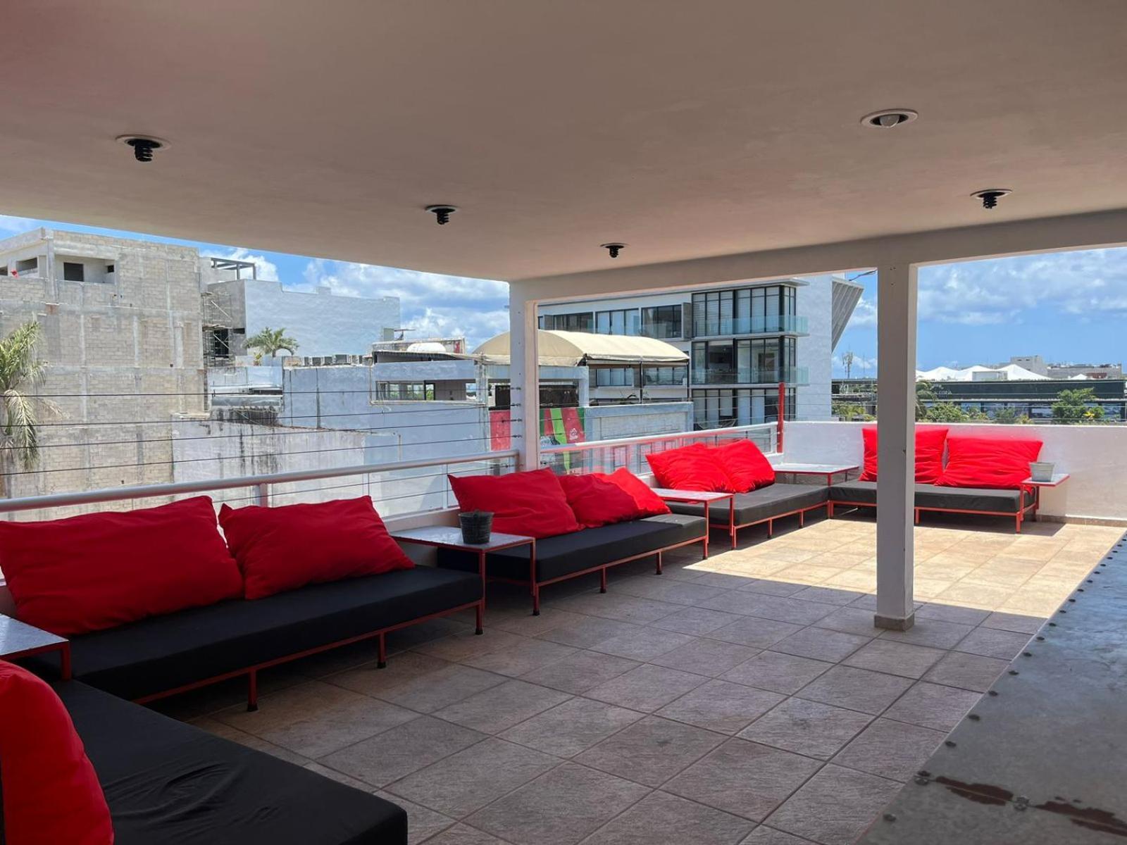 Chingon Anarchy Hotel & Roof Playa del Carmen Exteriör bild